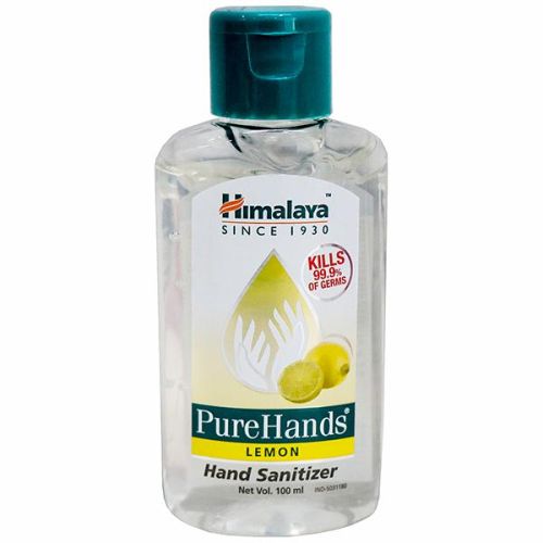 Himalaya Pure Hands Lemon Hand Sanitizer 100ml - Brahmi Online