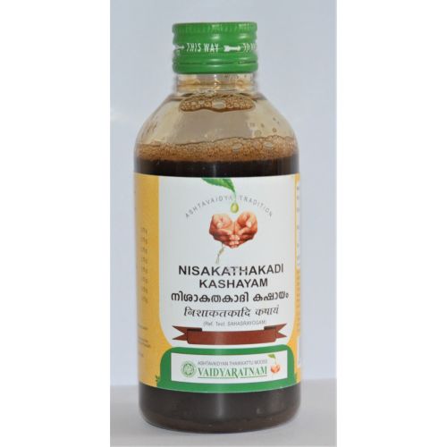 Vaidyaratnam Nisakathakadi Kashayam 200 ML | Brahmi Online