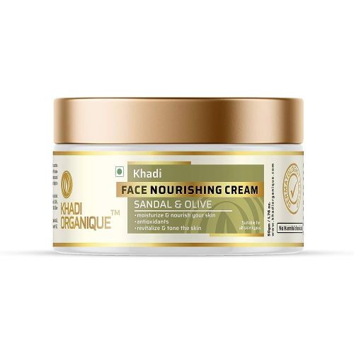 Khadi face Nourishing Cream (Sandal & Olive) 50 GM