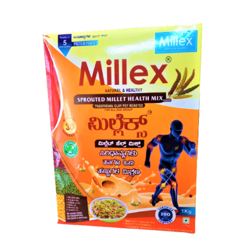 Millex Sprouted millet health mix WITHOUT CHURNA 1kg 