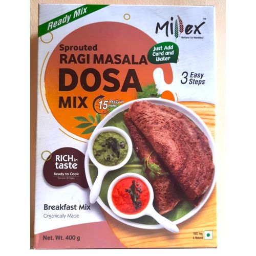  Ragi Masala Dosa Sprouted Millex (Instant Mix) 400gms