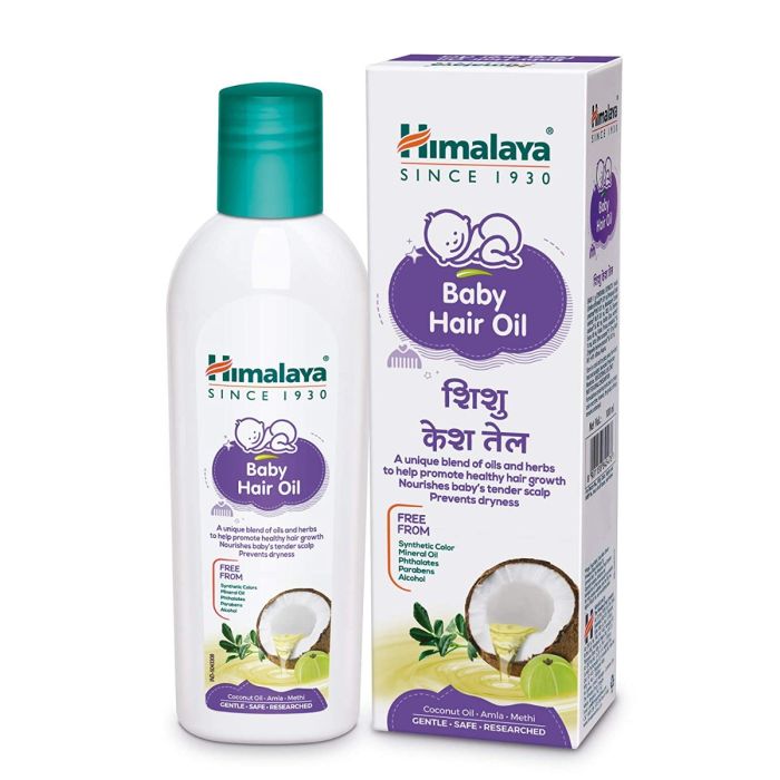 Himalaya Baby Hair Oil 100ml | Nourishes Baby`s Scalp